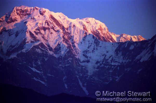 Moditse and Annapurna from Dhampus